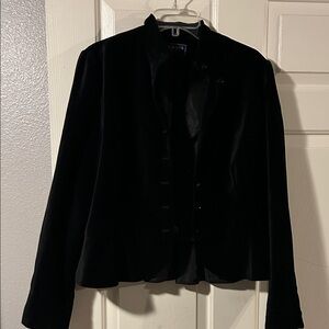 Chaps Women's Elegant Black Blazer